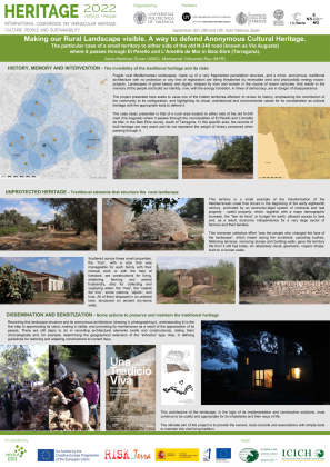 Making our rural landscape visible. A way to defend the anonymous Cultural Heritage.