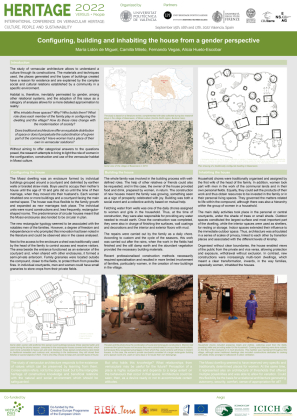 Configuring, building and inhabiting the house from a gender perspective