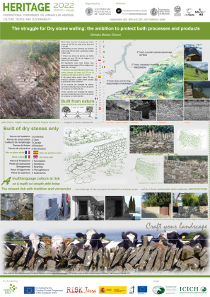 The struggle for Dry-stone walling: the ambition to protect both processes and products.