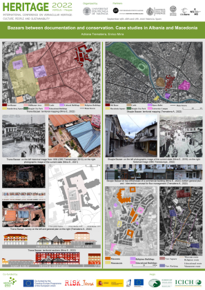Baazars between documentation and conservation. Case studies in Albania and Macedonia